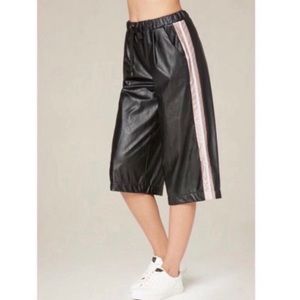 Bebe Faux Leather Black Pants size XS